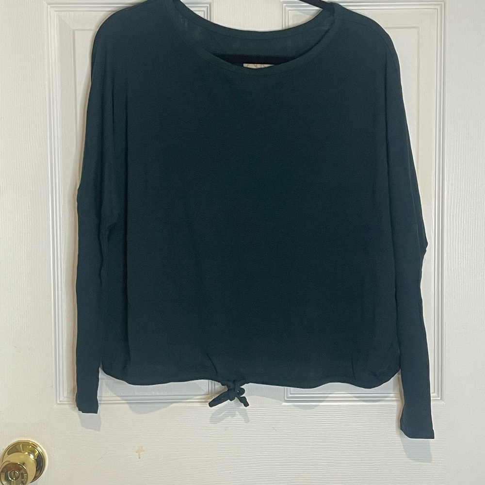 NWT! CHASER RIBBED DRAWSTRING TOP